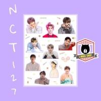 ราคา สติ๊กเกอร์ไม่ไดคัท NCT127 ขนาด A6 (9049256365)