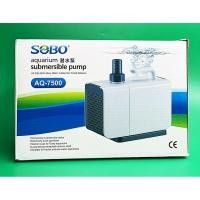 ราคา ปั๊มน้ำ SOBO AQ-7500 ปั๊มตู้ปลา สำหรับน้ำพุ ตู้ปลา บ่อปลา SOBO Series AQ7500 สำหรับน้ำพุ บ่อปลา และอื่นๆ (26730709343)
