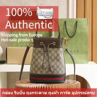 ราคา แบรนด์ใหม่และเป็นของแท้/กุชชี่ GUCCI กระเป๋า Ophidia Small GG Bucket Bag สุภาพสตรี กระเป๋าสะพายไหล่ (25350381583)