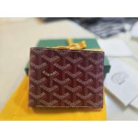 ราคา Goyard Victoire Wallet 8 CC Rouge Authentic New Full Set with Receipt (41329009545)