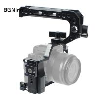 ราคา BGNing M50 Camera Cage Frame Rig for Canon M5 M50 MarkI MarkII 3/8 1/4 Cold Shoe Mount w/ Strap for Arri Handle Monitor (40406891452)