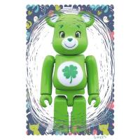 ราคา (ของแท้ของสะสมหายาก) BE@RBRICK 2019 Care Bears 100% Good Luck Bear (bearbrick) (40964491302)