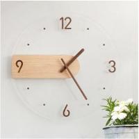 ราคา นาฬิกาแขวนผนังสไตล์โมเดิร์นเรียบง่าย (44756132387)
