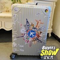 ราคา Beiguang Street Wear สติ๊กเกอร์ติดกระเป๋าเดินทางเหมาะสําหรับ Samrelli Rimowa Trolley Case สติ๊กเกอร์แล็ปท็อปกันน้ํา (27281491725)