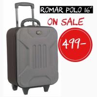 ราคา กระเป๋าเดินทาง16นิ้วRomar polo ลิขสิทธิ์แท้ 499เท่านั้น (7831357963)