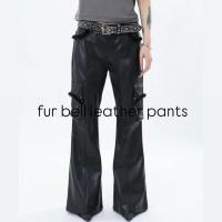 ราคา bobbygoodhouse | pre order FUR BELL LEATHER PANTS (42222879932)