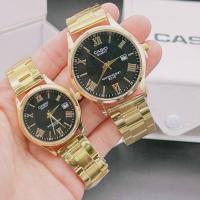 ราคา นาฬิกาคู่รัก Casio สายสแตนเลส สไตล์เรียบหรู (18871533350)