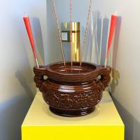 ราคา คู่-หูกระถางธูปครัวเรือนบูชาธูปธูปธูปเซรามิกพระพุทธรูปฮอลล์เทพเจ้าแห่งความมั่งคั่งกลางแจ้งการเผาไหม้ธูปเจ้าแม่กวนอิมในร่มวร (46305707405)