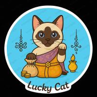 ราคา สติ๊กเกอร์ ติดรถ สติ๊กเกอร์กันน้ำ Cat แมว YTCAA24 วิเชียรมาศ ยันต์แมวกวัก Good Luck & Rich เฮงๆรวยๆ (52807427010)