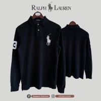 ราคา ❌Sold❌Used | Polo Ralph Lauren โปโลแขนยาวดำม้าใหญ่✨มือสอง (22770616481)