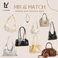 ราคา [MIX & MATCH] กระเป๋าถือสตรีสไตล์เกาหลี - กระเป๋าสะพายข้างหนังนุ่มวินเทจหลายใบ - กระเป๋ารายวัน (56154436429)