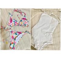 ราคา บิกินี , วันพีช บราบน+บราล่าง สำหรับใส่ว่ายน้ำ ใส่ไปทะเล (23072376373)