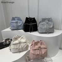 ราคา ใหม่ Ripple Chain กระเป๋าสะพายสตรี 2024 กระเป๋าเป้สะพายหลัง Tote Multi Shoulder Bucket Bag hot (24334755045)