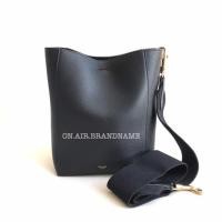 ราคา New celine sangle small bucket สีดำ สวยเรียบหรู (4205004006)