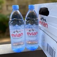 ราคา ส่งฟรี ‼️Evian เอเวียง น้ำแร่ธรรมชาติ 1 ลิตร ยกลัง 12 ขวด (4922576240)