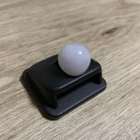 ราคา หัวแหวนหยกพม่า (Jadeite Type A) 26.7 ct เนื้อวุ้น สีขาวอมม่วง เจียระไนทรงกองข้าว (23612314180)