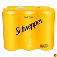 ราคา ชเวปส์ โทนิค วอเตอร์ 330 มล. 6 กระป๋อง (48700569965)
