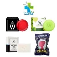 ราคา Wink White Soap สบู่วิ้งไวท์ [80g.] / สบู่ W soap [40g.] / W Lime Soap สบู่มะนาว [80g.] / Presso Spa Scrub Soap [50g.] (5504585231)