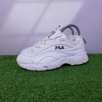 ราคา (38.5/24 cm) Fila Ray Disruptor Sneakers ฟีล่า มือ2ของแท้ รองเท้าผ้าใบเกาหลีผู้หญิง (27950836465)