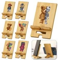 ราคา ที่วางโทรศัพท์ไม้สน ขาตั้งโทรศัพท์ แข็งแรงทนทาน ใช้ได้กับทุกรุ่น ฐานวางโทรศัพท์แบบไม้ PHONE STAND bear series (27244189432)