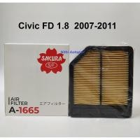 ราคา กรองอากาศ Honda civic FD 1.8 2007-2011 A-1665 (874543061)