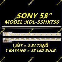 ราคา ใหม่ 2 ชิ้น/เซ็ต KDL-55HX750 SONY 55" LED TV BACKLIGHT 55HX750 (51805640033)