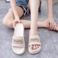 ราคา ฉันเสียใจ รองเท้าแตะรัดส้นไขว้สายคาดผ้า พื้นหยัก สายคาดกระดุมกันลื่น (24525236057)