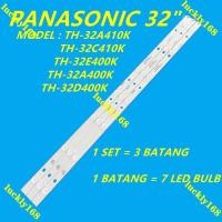 ราคา 3 ชิ้น/เซ็ต TH-32A410K TH-32C410K BARU TH-32E400K TH-32A400K / TH-32D400K 32" LED TV BACKLIGHT TH-32A410 Mlz3 / 32" (51807338474)