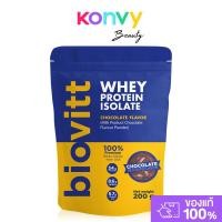 ราคา Biovitt Whey Protein Isolate Chocolate Flavor 200g. (25864105178)
