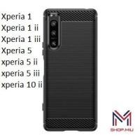 ราคา Sony Xperia 1 II, Xperia 1 III, Xperia 5 II, Xperia 5 III, เคสลายคาร์บอน Xperia 10 II, กันกระแทกและป้องกันกล้อง (41305947128)