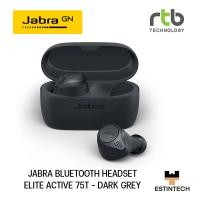 ราคา HEADSET (หูฟัง) Jabra Bluetooth Headset Elite Active 75T - Dark Grey ของใหม่ประกัน 2ปี (21116740010)