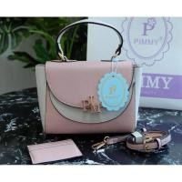 ราคา กระเป๋าแบรนด์ Pimmy แท้ มาใหม่ ทูโทนสวยมาก พร้อมส่ง (437257084)