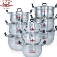 ราคา (ราคาโปร)หม้อ หม้อสองหู หม้อหุงต้มอลูมิเนียม ทุกเบอร์ ตราจระเข้ (22654032726)