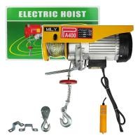 ราคา MILY รอกไฟฟ้า 400kg รอกสลิง รอกสลิงไฟฟ้า รอกสลิงไฟฟ้ายกของ เครนรอกไฟฟ้า รอกยกของไฟฟ้า สายรีโมทยาว5เมตร แข็งแรง ทนทาน (22977683789)