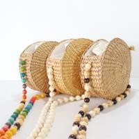 ราคา กระเป๋าผักตบชวาสะพายข้าง ทรงกลม 8 นิ้ว – ดีไซน์เก๋ สายร้อยลูกปัด เพิ่มเสน่ห์ให้ทุกลุค (25861821192)