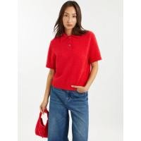 ราคา AIIZ (เอ ทู แซด) - AIIZ เสื้อโปโลผู้หญิงผ้าขน AIIZ Texture Polo Short Sleeve Shirt ไซร์ M (41173021419)