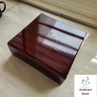 ราคา [ ใหม่ ] กล่องไม้ชุบกํามะหยี่ทองเพชรเครื่องประดับจัดเก็บบรรจุภัณฑ์หนึ่งชุดสร้อยข้อมือสร้อยคอต่างหูเจ้าชาย (57002940817)