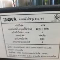 ราคา INOVA พัดลมอุตสาหกรรมตั้งพื้น ขนาด 20 นิ้ว รุ่น FE2-50 สีดำ (48307656386)