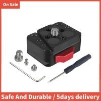 ราคา Anti-Shake Quick Release Base 1/4 Universal V-Type Quick Release Plate กล้องกีฬา Quick Release Bracket (44955490143)