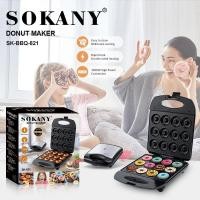 ราคา SOKANY 1400W 12 16หลุม เครื่องทําโดนัท เครื่องโดนัท เตาโดนัท รับประกัน 1ปี (23074834591)