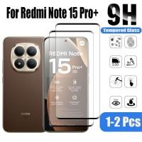 ราคา 1-2 ชิ้น HD ป้องกันหน้าจอ สำหรับ กระจกนิรภัยสําหรับ สำหรับ Xiaomi Redmi Note 15 Pro+ 14 13 Pro Plus 4G 5G 2025 กระจกนิรภัย Flim (43077446341)