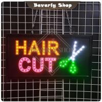 ราคา HAIR CUT ขนาด 48 * 25 * 2 cm ป้ายไฟ LED ป้ายไฟตัวอักษร ป้ายไฟสำเร็จรูป ตกแต่งหน้าร้าน (25915444458)