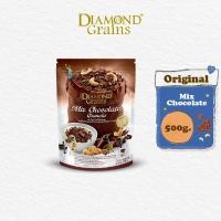 ราคา Diamond Grains กราโนล่า สูตร Original Granola ขนาด 500 กรัม รส Mix Chocolate มิกซ์ ช็อกโกแลต (25156289430)