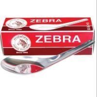 ราคา Zebra ช้อนสั้น สเเตนเลส ตราหัวม้าลาย 4.2×13ซม.ช้อนก๋วยเตี๋ยวสเเตนเลส(1โหล) (3127041171)