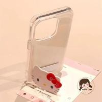 ราคา น่ารัก Hello Kitty ผู้ถือเคสโทรศัพท์สําหรับ iQOO 13 7 Z9 Turbo Turbo + Z8 Z8x Z7 Pro Z7i Z6 Lite Z5x Z3 Z1 U5 U3 U3x U1 U1 U1 U1 U1 U1x ฝาครอบสีขาวเคลือบเงานุ่มกันกระแทก (44150976772)