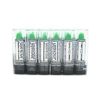 ราคา (ลิปเขียว x 6 แท่ง) ลิปเขียว ลิปมันเปลี่ยนสี แจ็คเกอลิน Lipstick Jackelin (26523168536)