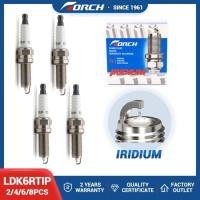 ราคา 2-8PCS Iridium Candle Platinum Spark Plug TORCH LDK6RTIP for Candle SILZKR6B10E ILKR6F11 Denso VXUH (43628040293)