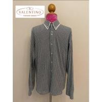 ราคา GIANNI VALENTINO Brand_2nd hand เสื้อเชิ้ตแขนยาวผ้าฝ้าย 100% แท้มือสองสภาพดีกระสอบนำเข้า (10724581511)