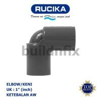 ราคา RUCIKA ELBOW / KYI PVC 90 องศา 1" AW (THICK) (51151089748)
