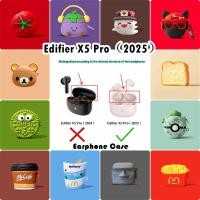 ราคา ส่วนลดFor Edifier X5 Pro(2025)Case Casing Soft Silicone Innovation Cartoon Headphone Case NO.2 (43770947136)